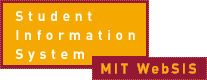 MIT WebSIS
